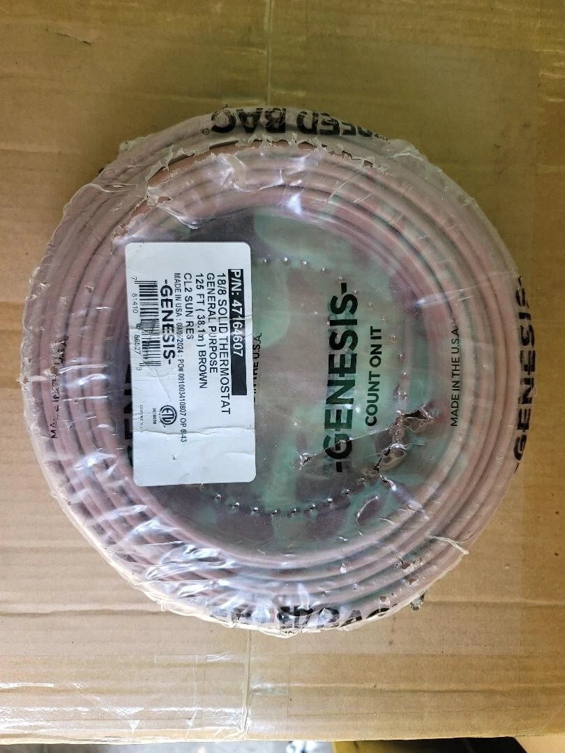 Genesis 18/8 Thermostat Wire 125' 47164607