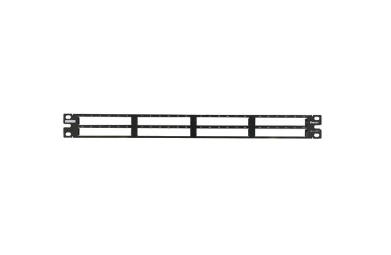 Panduit QPP48HDVNSBL QUICKNET PATCH PANEL, FLAT, 48 VERTICAL PRINTED PORTS, 1RU
