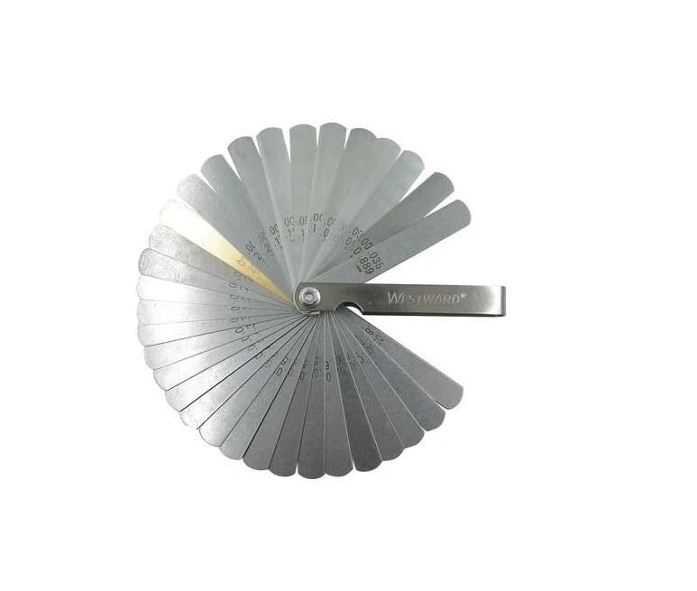 NEW - WESTWARD Feeler Gauge, Steel, 32 Blade - 6 pack - FREE SHIPPING