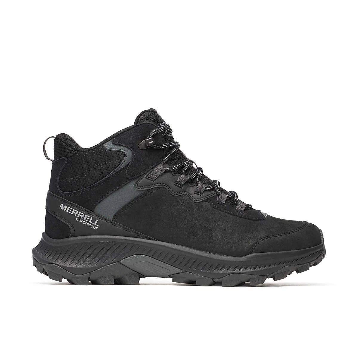 Merrell Men's Speed Strike 2 Black Mid Leather Waterproof Size 8.5