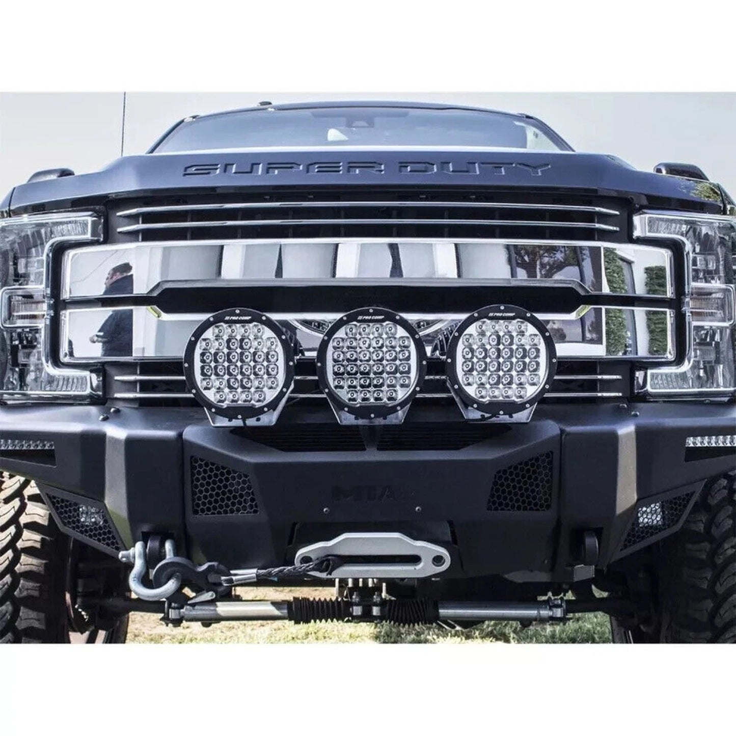 Pro Comp Suspension 76503 Round LED Motorsports Light Spot / Flood Combo