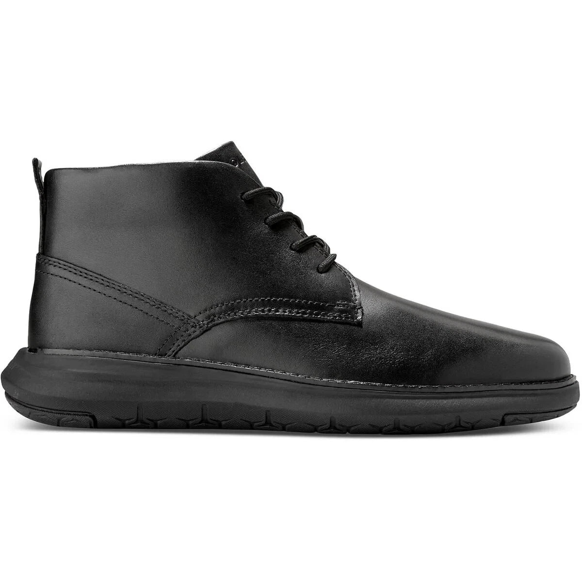 Cole Haan Mens C40298 Black Solid Derby Shoes 8.5 Medium (D)