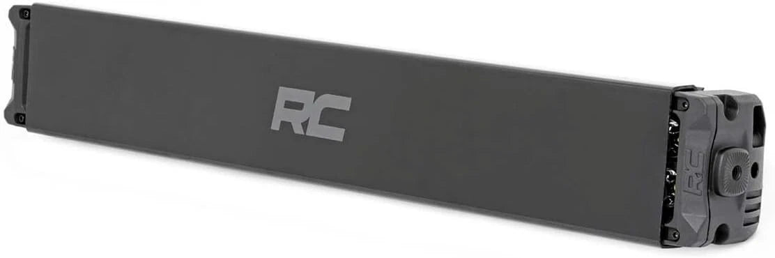Rough Country 20" Black Series Dual Row LED CREE Light Bar | White DRL - 70920BD
