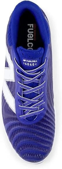 New Balance Men's FuelCell 4040 V7 Molded, Team Royal/Optic White, Med. Size 6