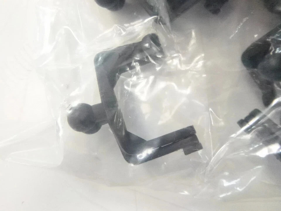 100 Pack Dental Lab Articulators Black Plastic Crown And Bridge Orthodontics