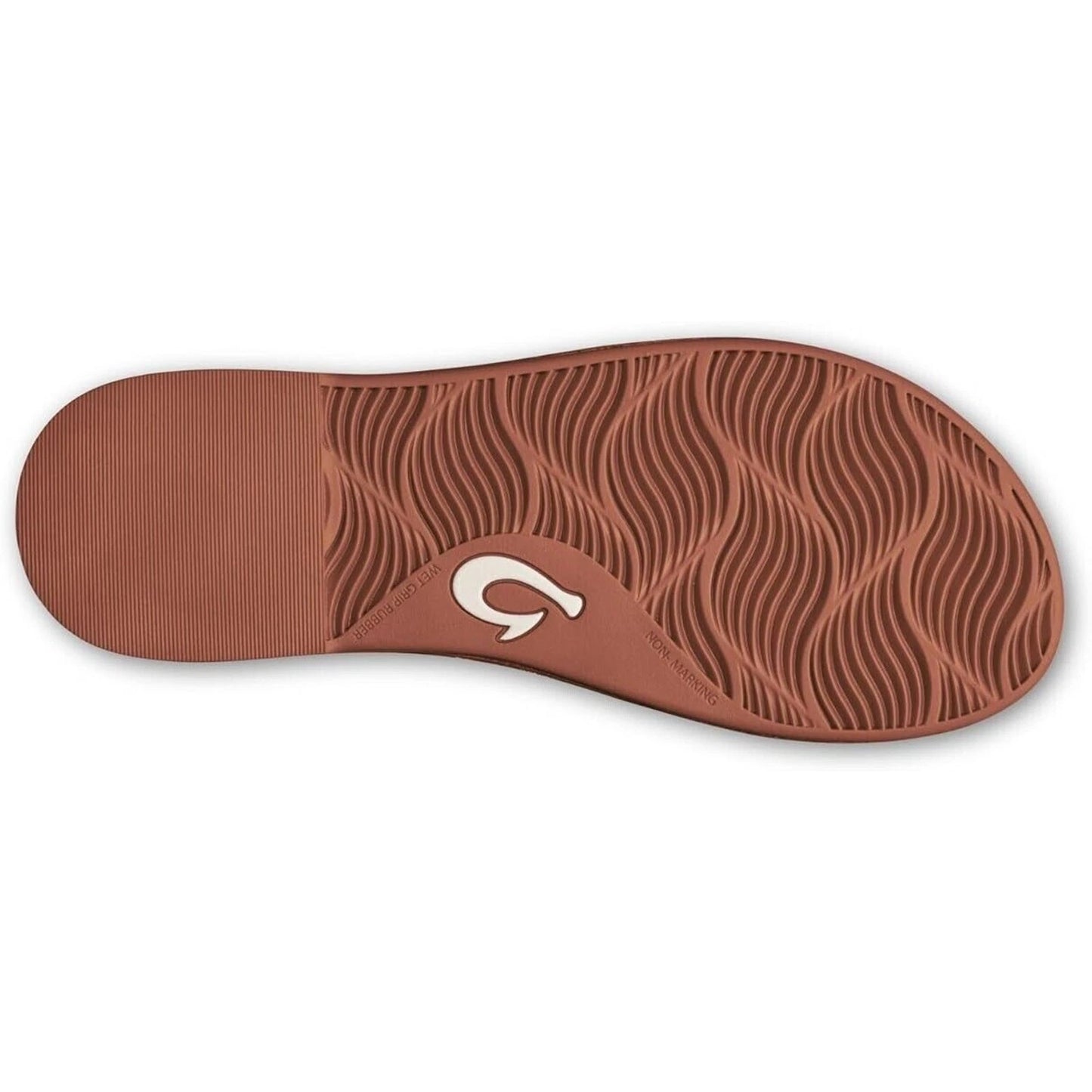 OLUKAI Tiare Women's Slide Sandals Premium Leather & Stylish Fox/Fox size 10