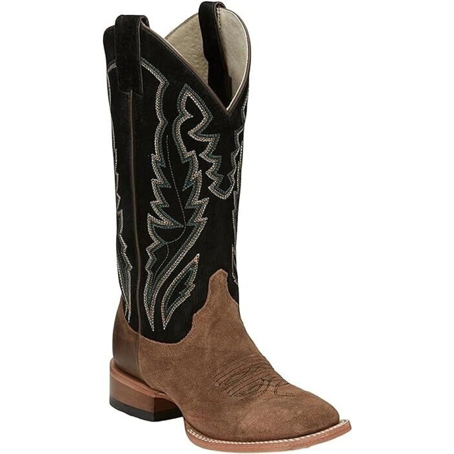 JUSTIN Women's Palisade Western Boot Broad Square Toe - Jp2605 - Size US 7B
