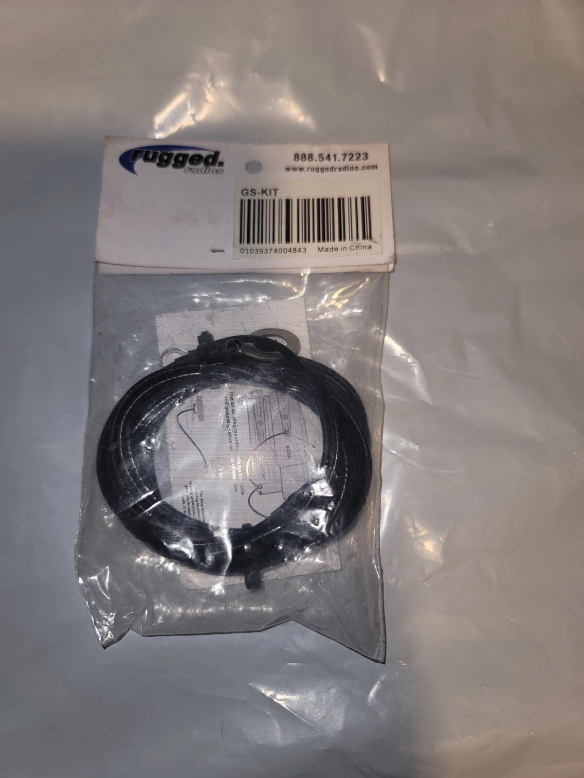 NEW Rugged Radios GS-KIT Cable in Packaging FREE SHIPPING