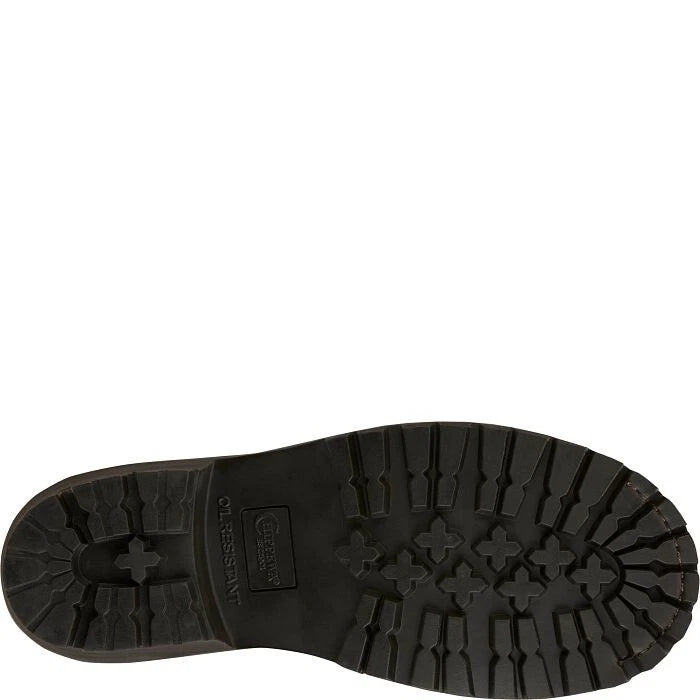 Chippewa Hardor Tough Bark 8in Oblique Steel Logger Style 55026 Men Size 9.5M