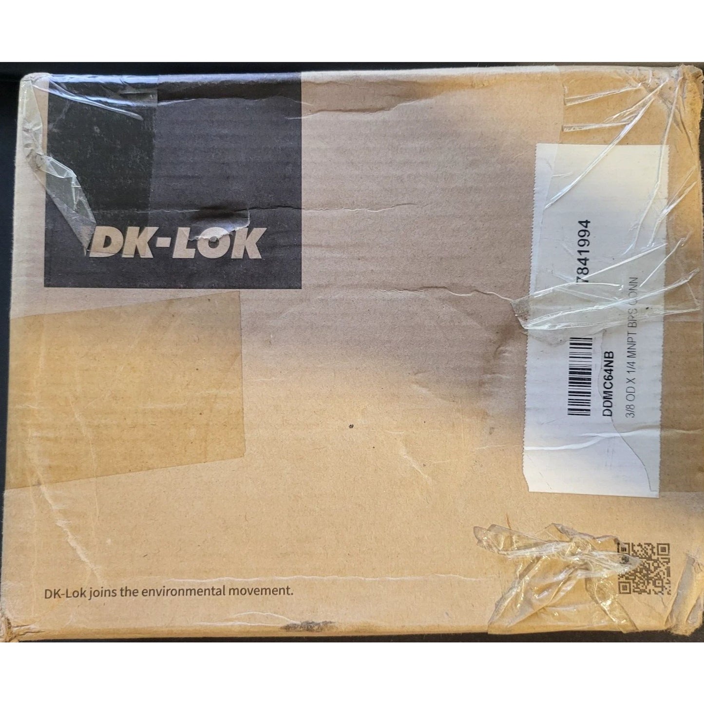 DK-LOK DMC-N 3/8 x 1/4 in. OD Tube x MNPT Reducing Brass Compression Qty 100