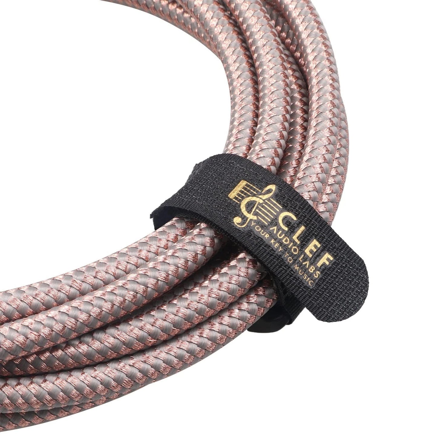Clef Audio Labs XLR Male to XLR Female, Copper Braided -15FT-1PK