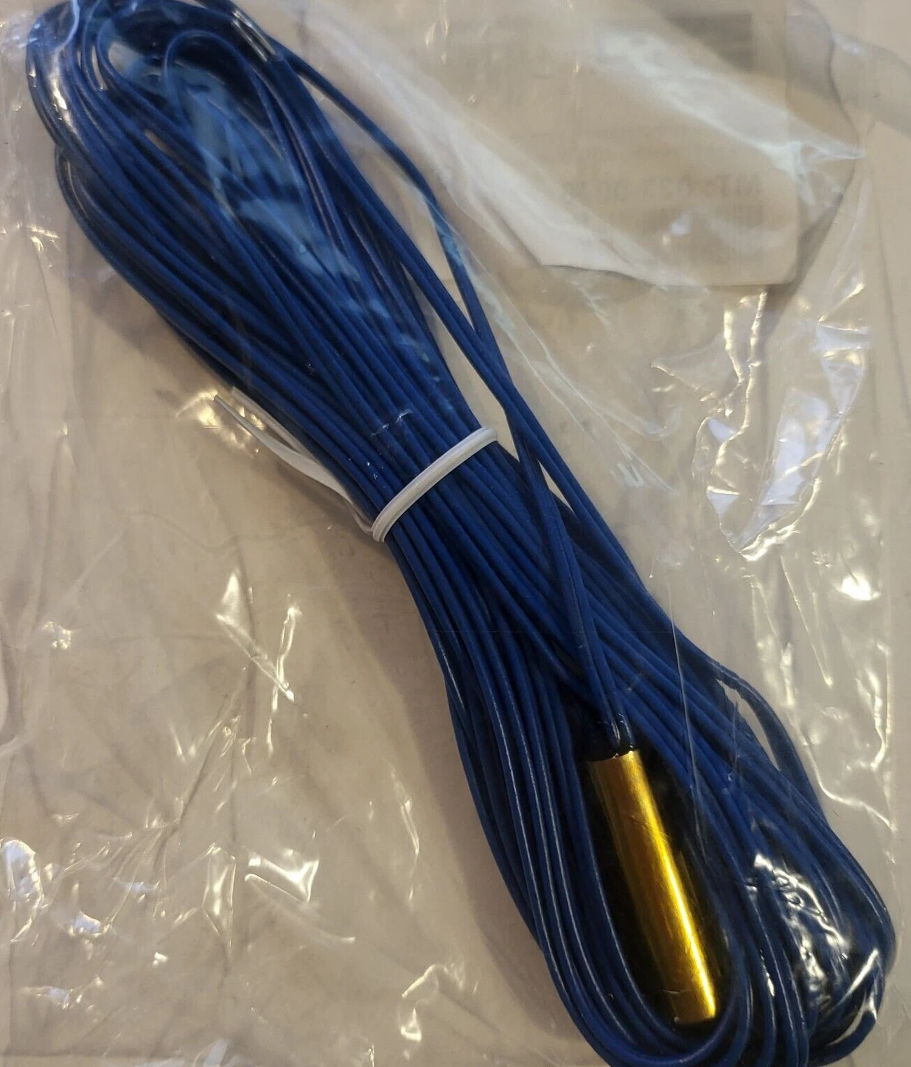 Parker 023-0076 Pipe Surface Temperature Sensor 10k Thermistor 20ft Blue Lead