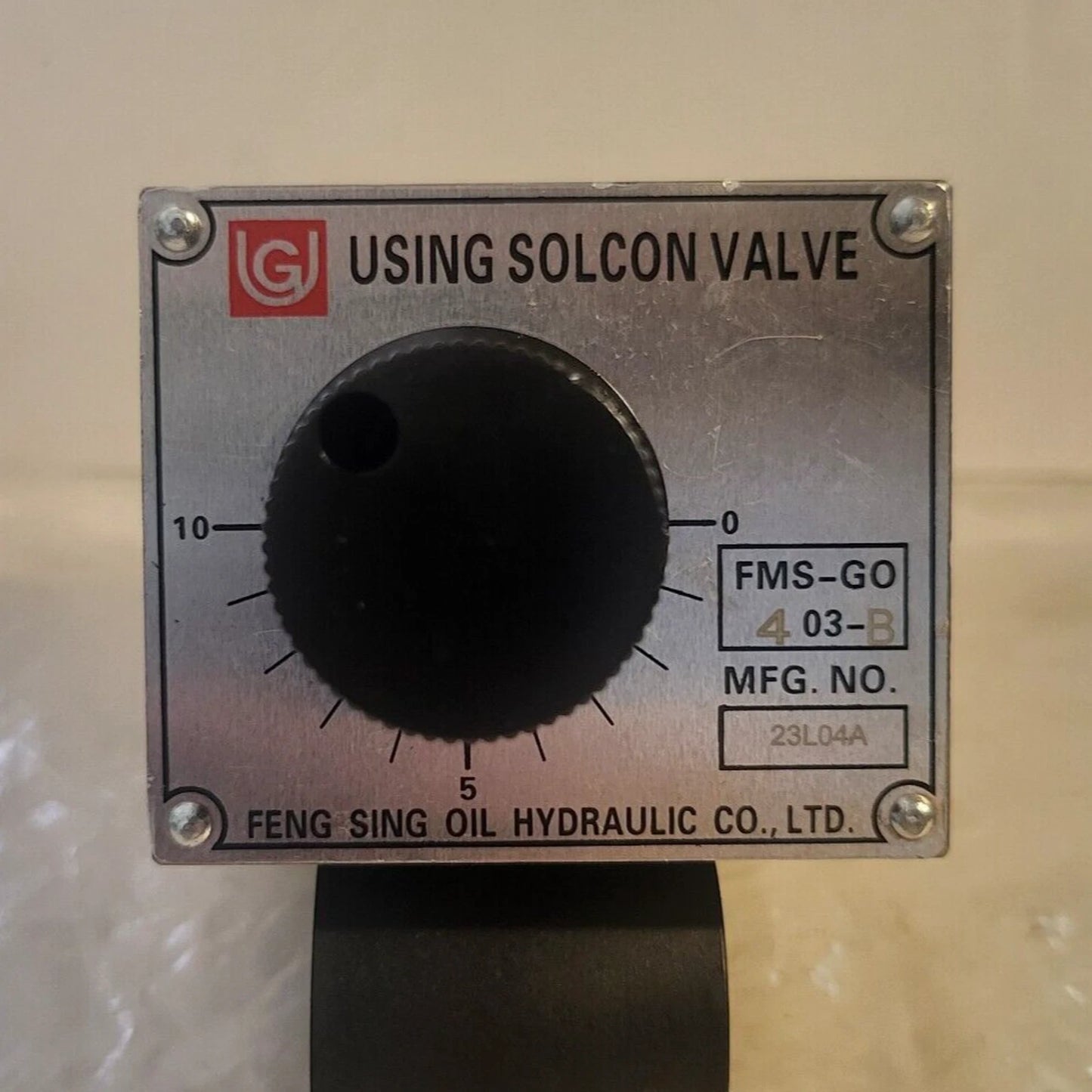 NEW FMS-GO4 03B Solenoid Speed Control Valve
