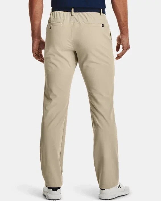 New Under Armour Men’s UA Drive Pants 1364410-289 Khaki Base - Size 38/36