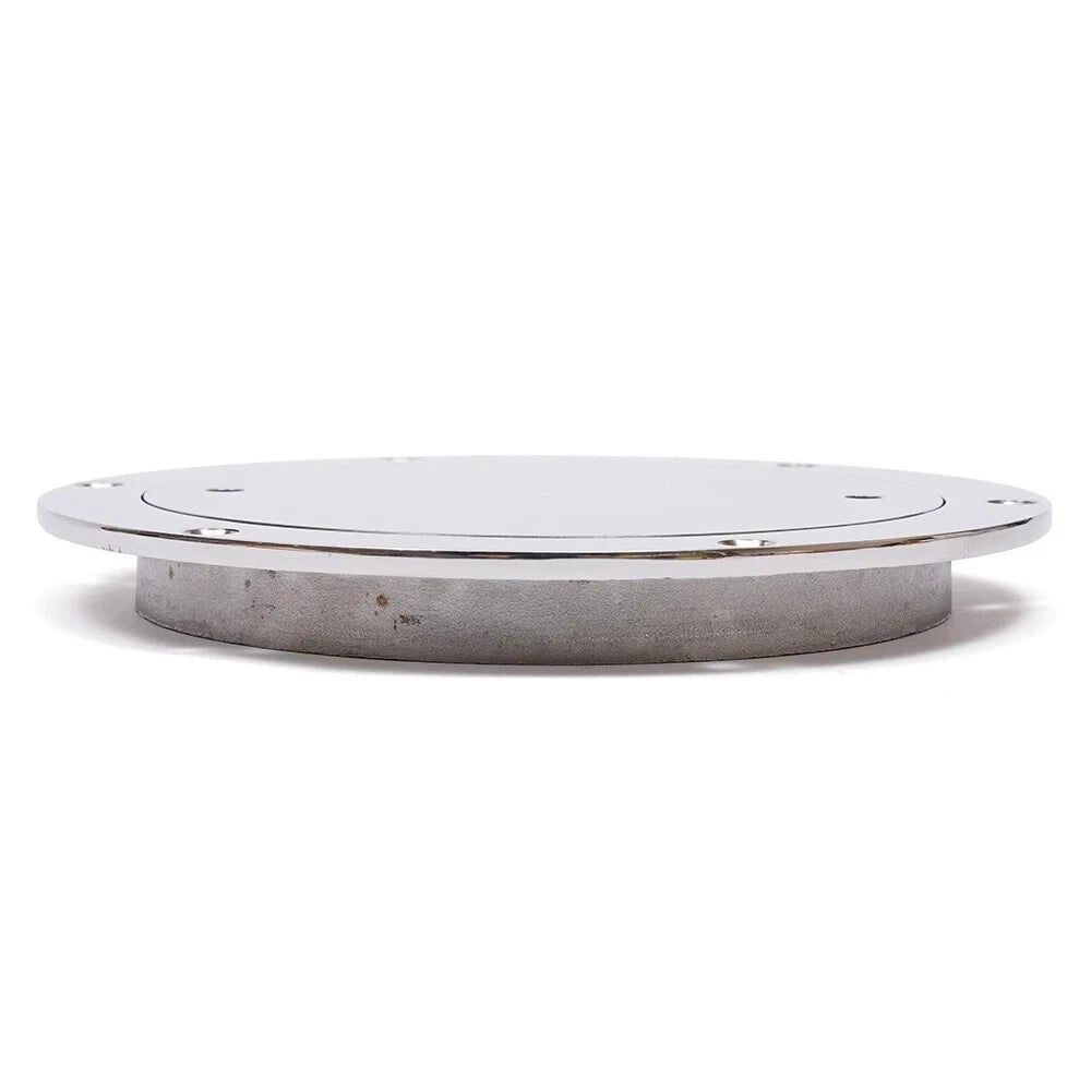 Stainless Steel 4.25" Boat Deck Plate Marine Grade Inspection Port HOT sale!