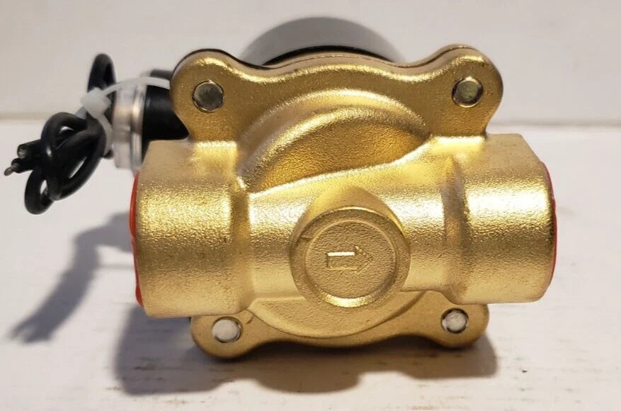 NEW 1/2" 24V DC Electric Solenoid Valve Brass - 2W-160-15 - FREE SHIPPING