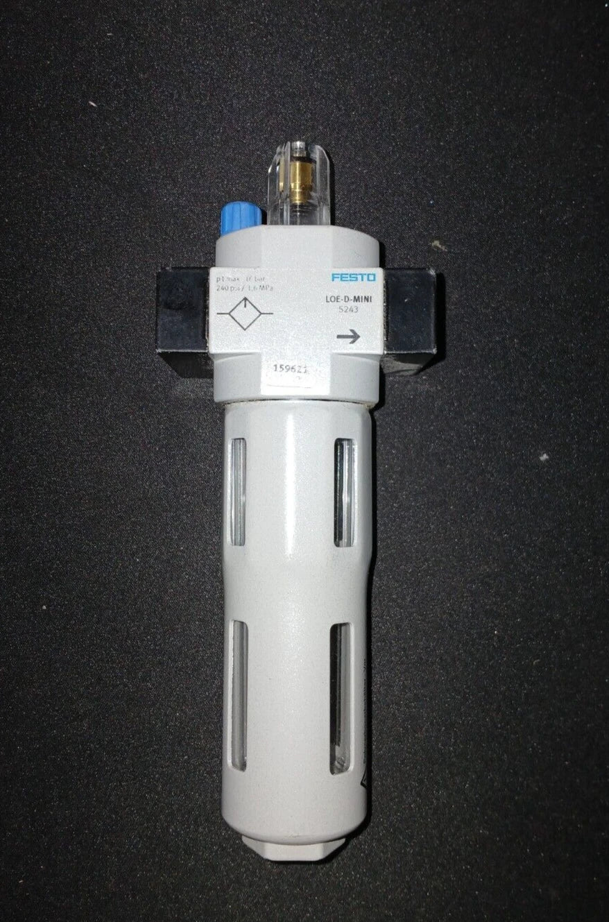 Festo Lubricator LOE-1/4-D-MINI 159621 2300 Lpm Flow Rate, 0 to 16 bar Pressure