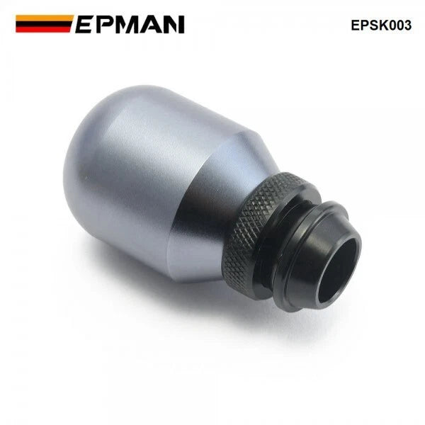 NEW EPMAN Universal Aluminum Height Adjustable Shift Knob TITANIUM FREE SHIPPING