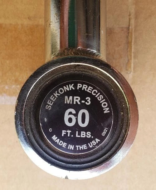 USED Seekonk MR-3 Precision Pre-Set Torque Wrench 1/2", 60 ft. lbs FREE SHIPPING