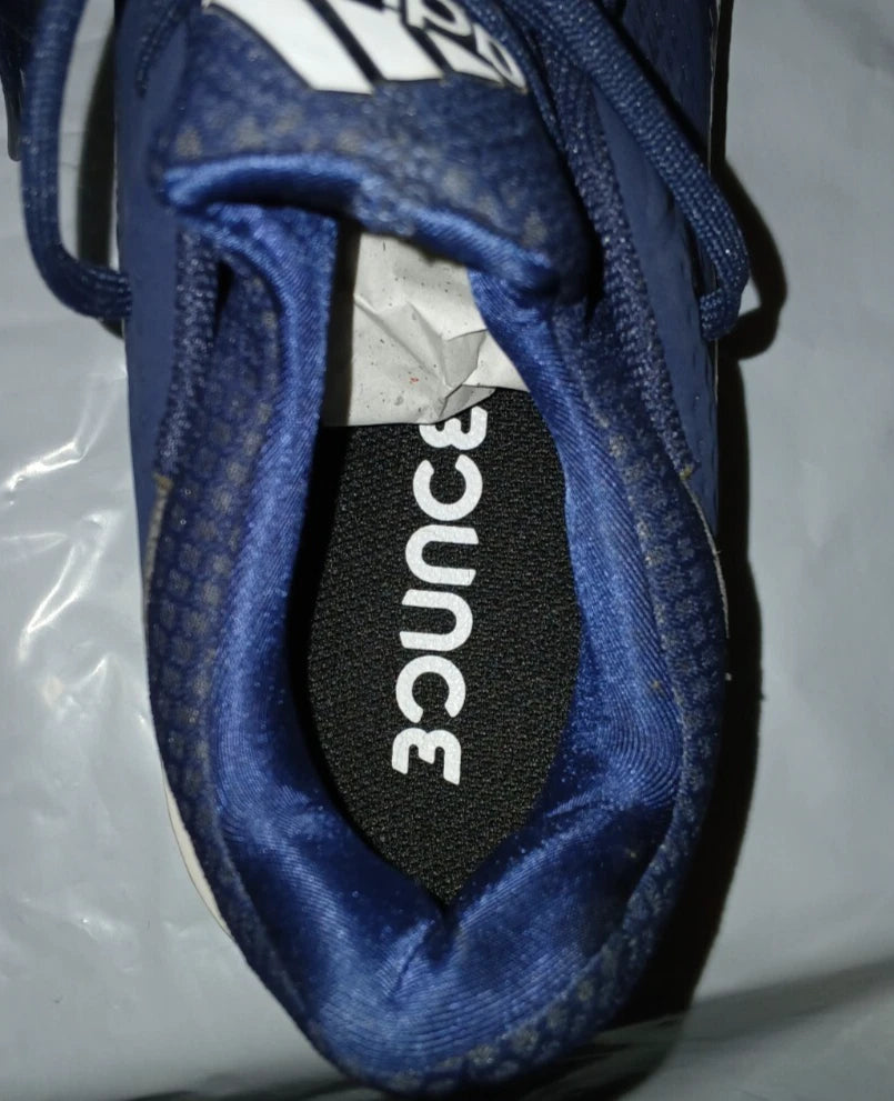 Adidas Women's Icon V Bounce TPU Cleats Baseball Shoe, Blue White US Size 13 NEW