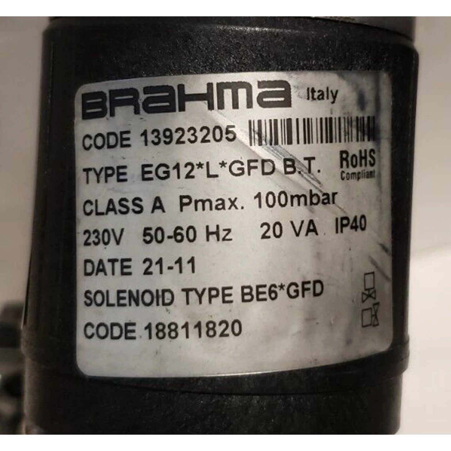 NEW - Brahma EG12*L*GFD B.T. Solenoid Valves + Extras - FREE SHIPPING