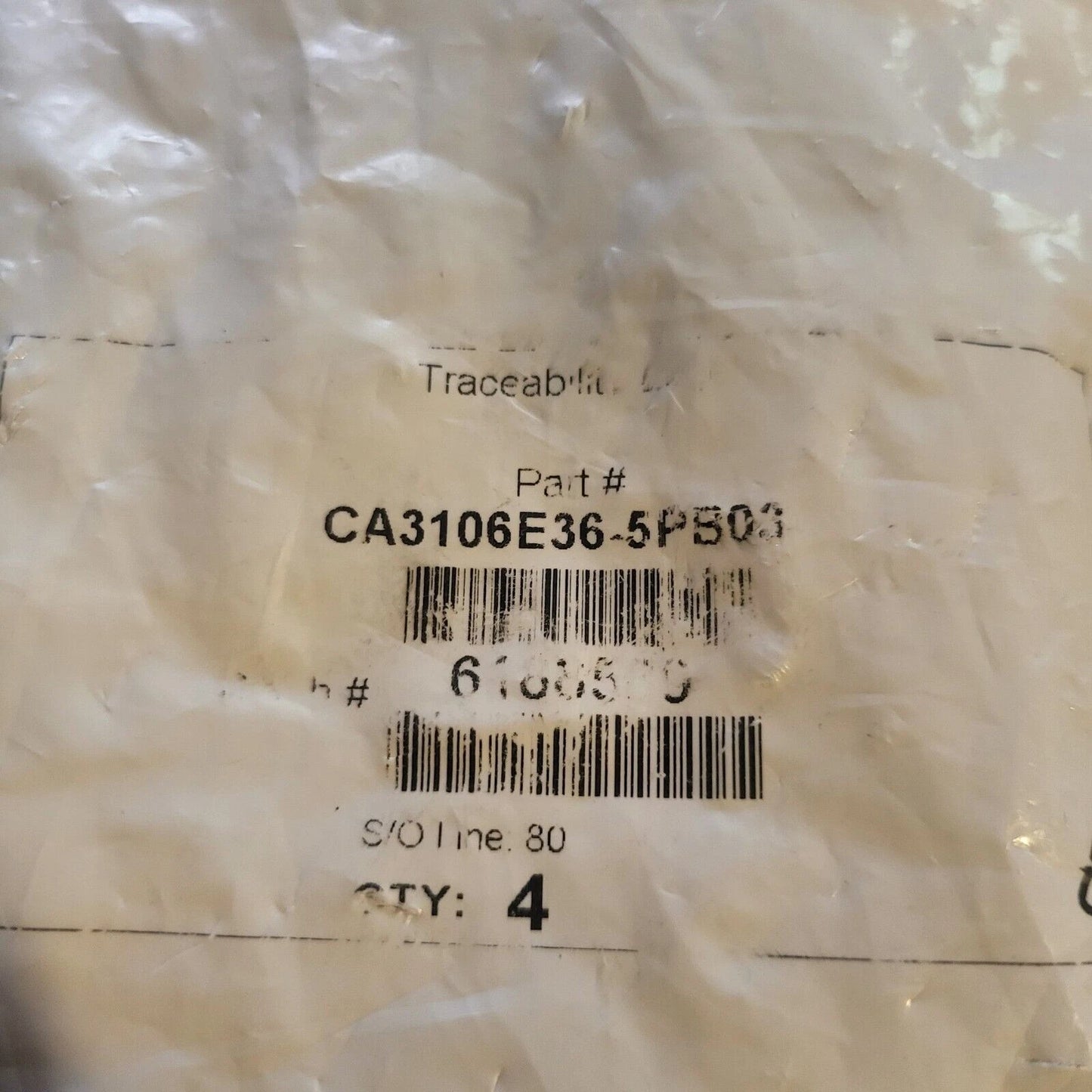 ITT CA3106R36-5PB / CA3106R365PB (BRAND NEW) Pack of 4