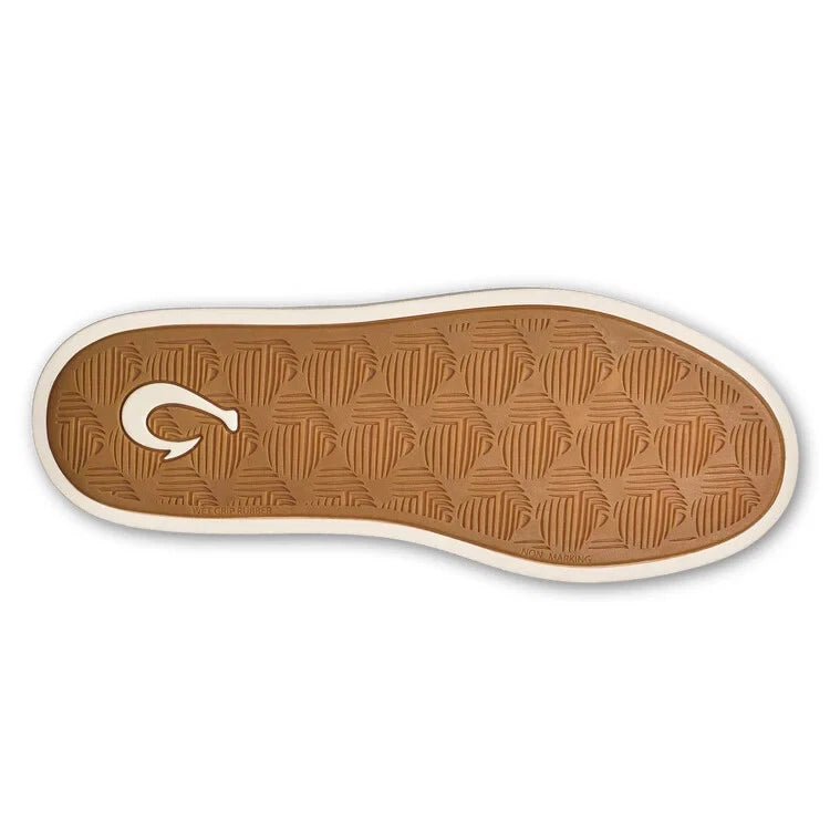 Olukai Pehuea Luxe Women’s Suede Slip-On Shoe Toasted Coconut Size 8