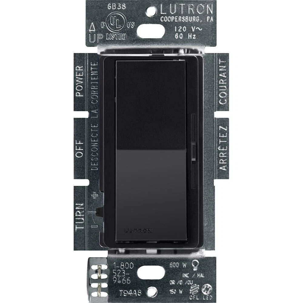 NEW Lutron Electronics DVCL153PH Lighting Dimmer 600 Watts 120 Volt Black