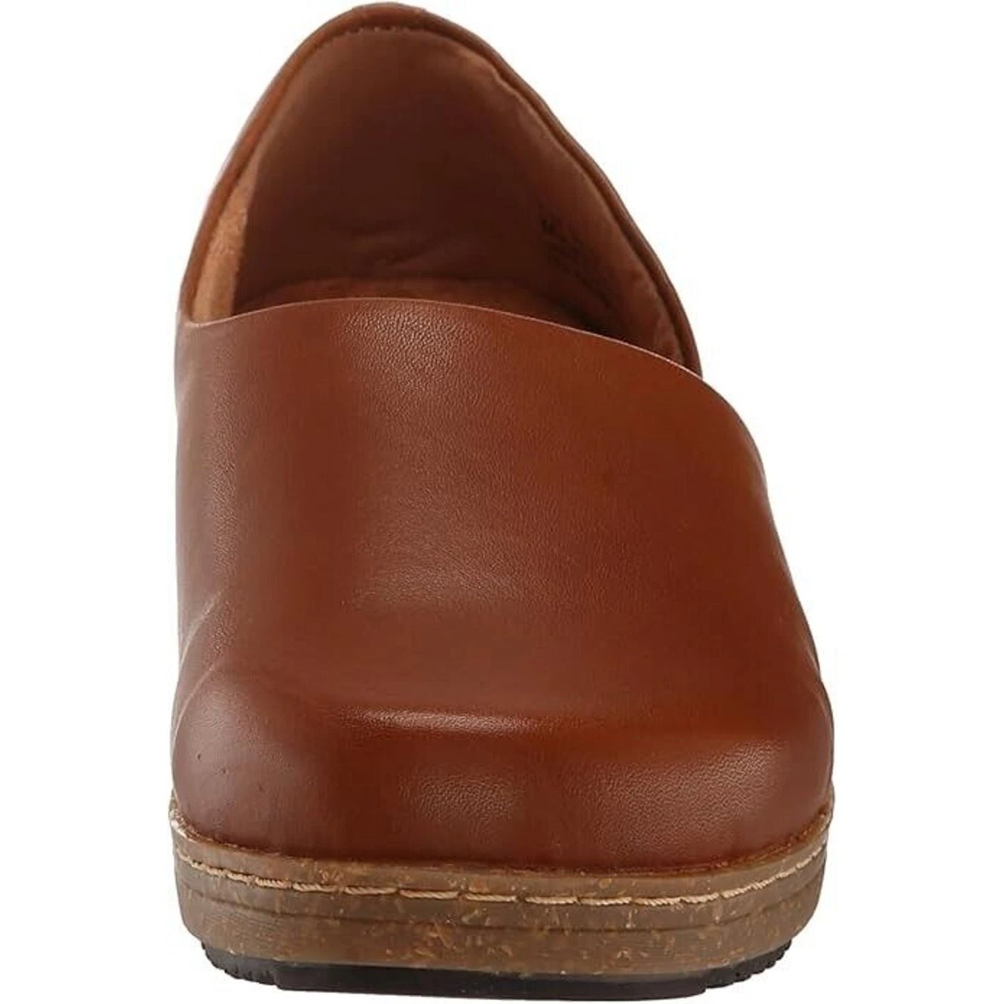 NEW - Softwalk Women's Addie Clogs - Cognac - 10 X-Wide - FREE SHIPPING