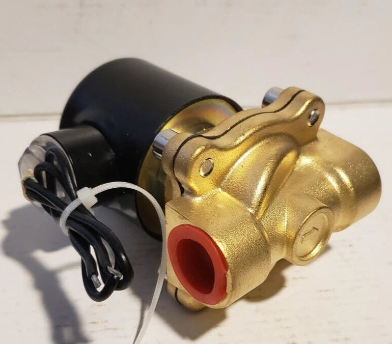 NEW 1/2" 24V DC Electric Solenoid Valve Brass - 2W-160-15 - FREE SHIPPING