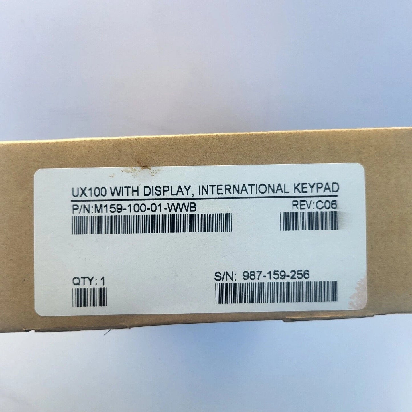 VERIFONE UX100 M159-100-01-WWB KEYPAD DISPLAY