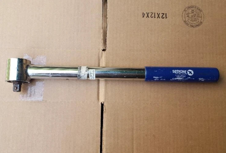 USED Seekonk MR-3 Precision Pre-Set Torque Wrench 1/2", 60 ft. lbs FREE SHIPPING