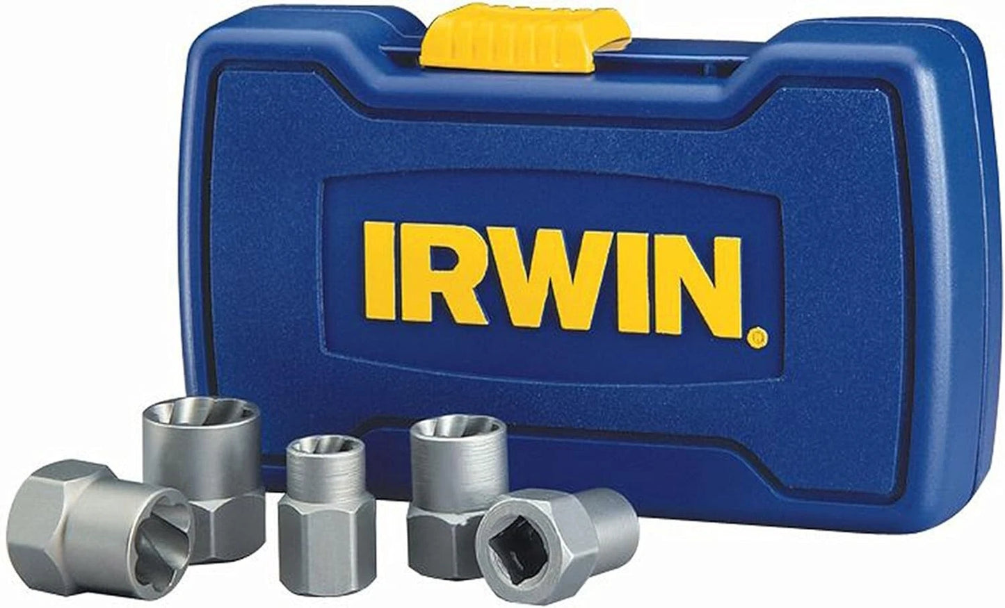 IRWIN HANSON BOLT GRIP Stripped Bolt Extractor Removers Base Set 5 Piece 394001
