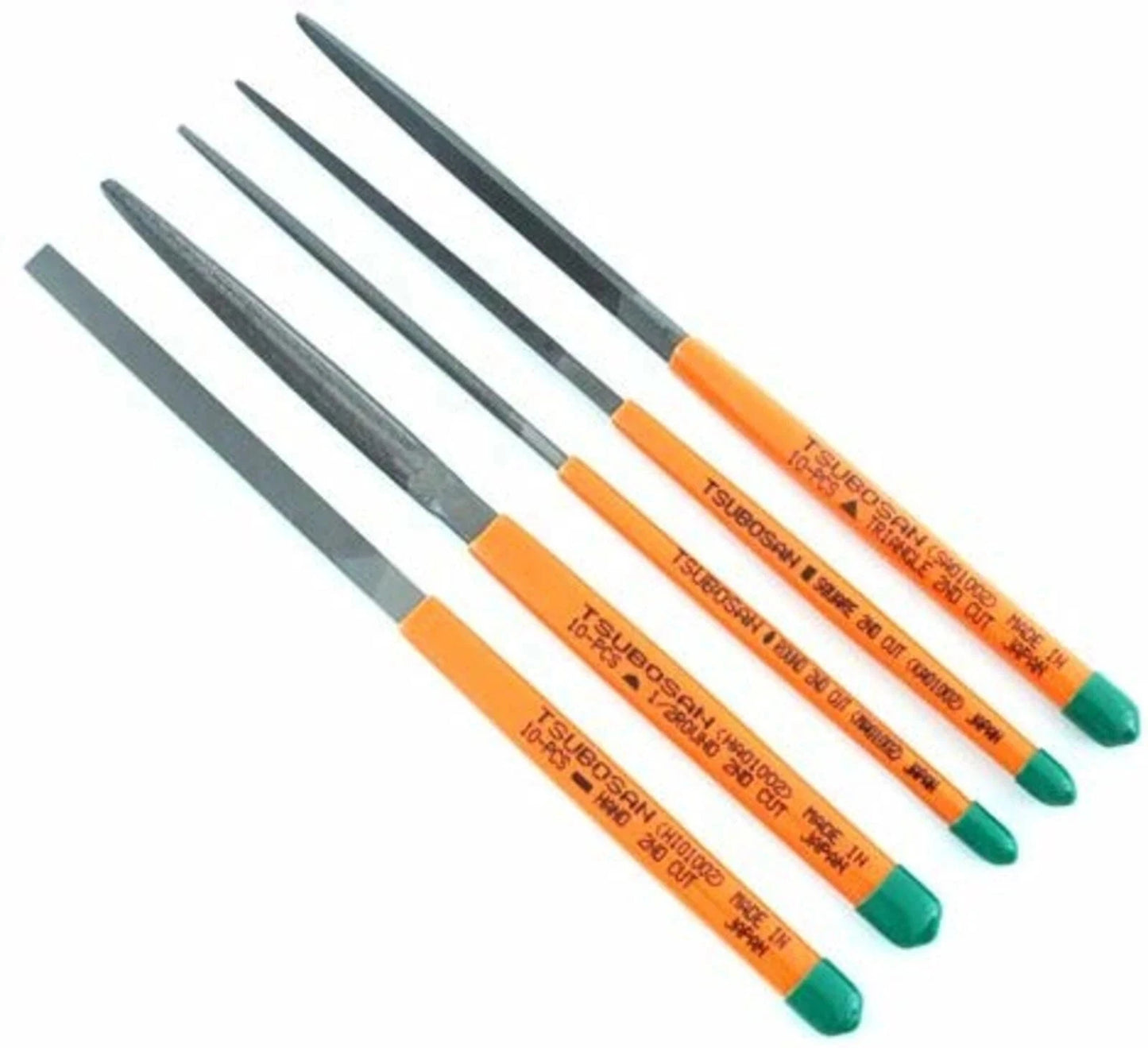 Tsubosan Hand tool Workmanship file set of 5 ST-06 F/S w/Tracking# Japan New