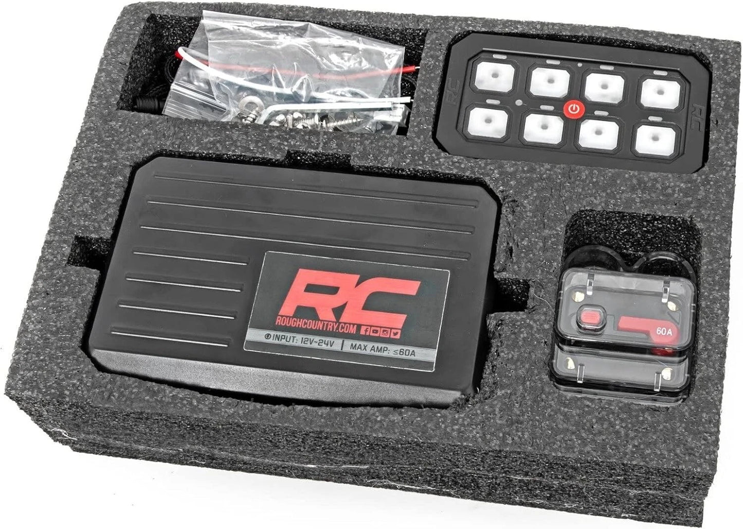 Rough Country 8-Gang Universal Multiple Light Controller - 70970A