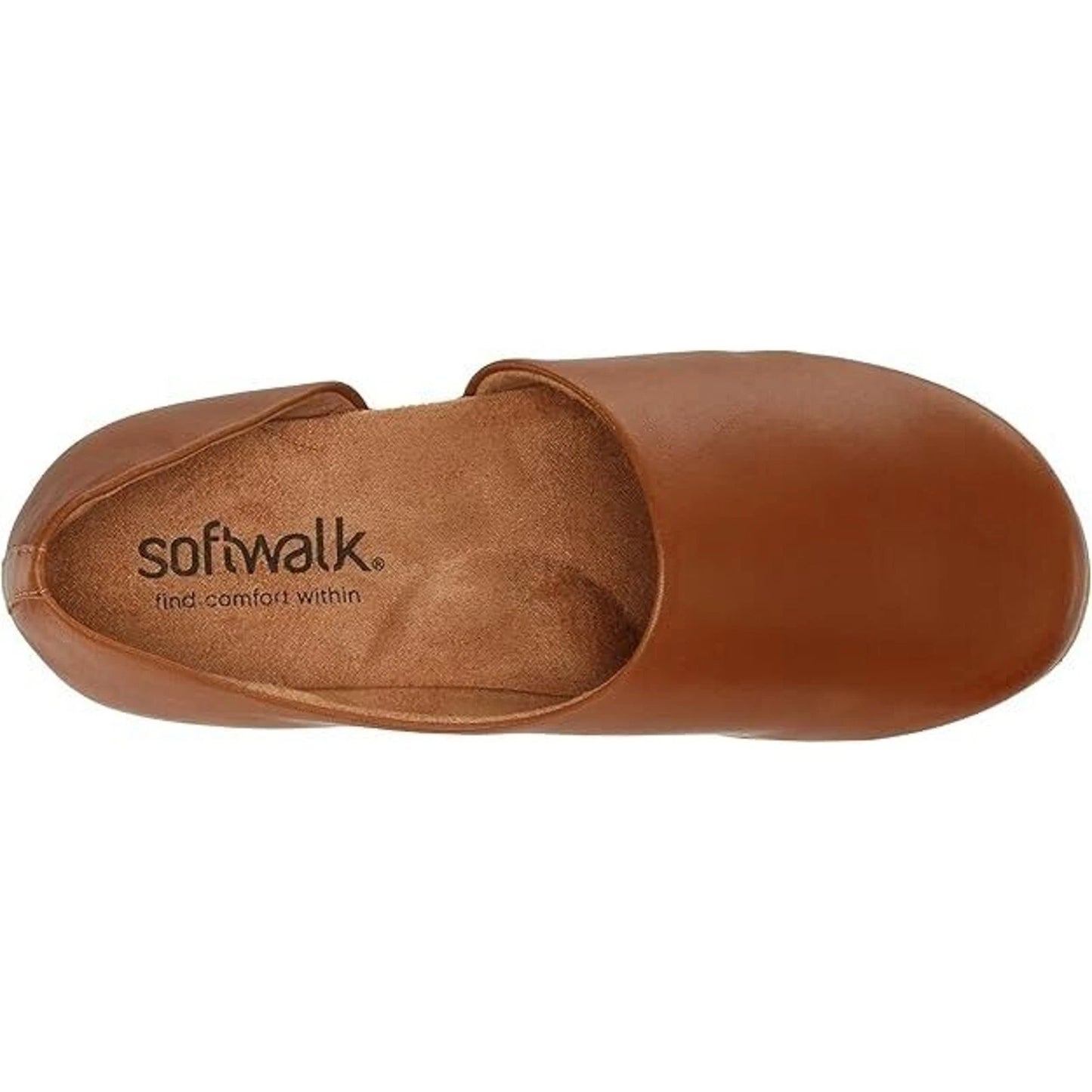 NEW - Softwalk Women's Addie Clogs - Cognac - 10 X-Wide - FREE SHIPPING