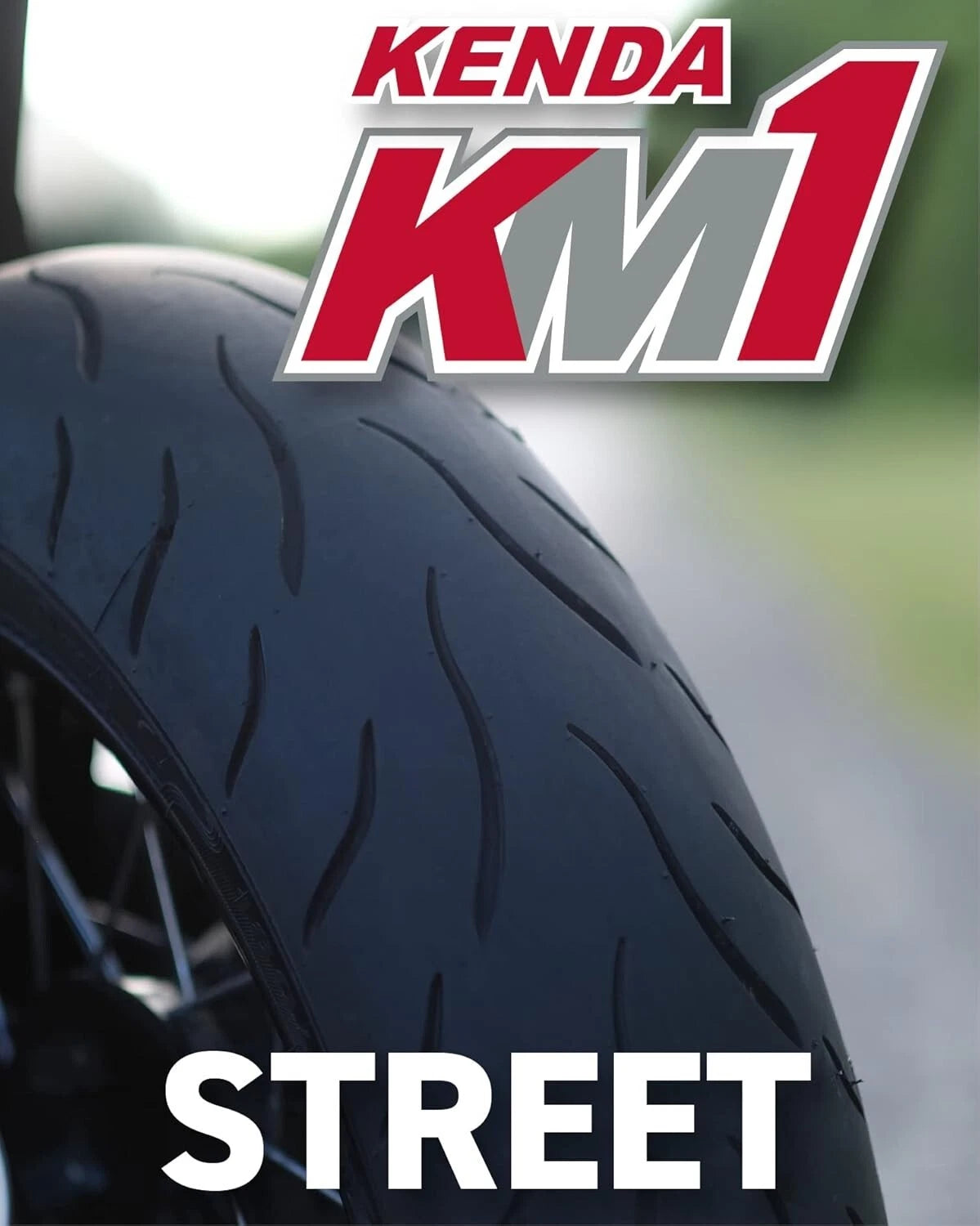 NEW - Kenda Tires 120/70ZR17 (58W) TL - Front Motorcycle Tire