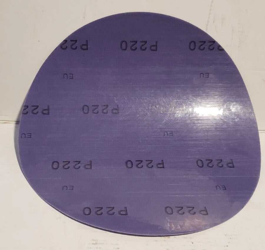 NEW Purple Sandpaper Non-PSA Sanding Discs 220 Grit, 220mm, 100pcs FFRE SHIPPING