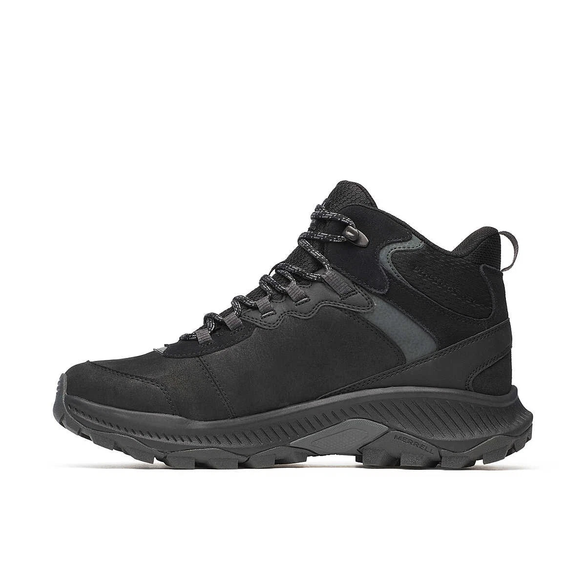 Merrell Men's Speed Strike 2 Black Mid Leather Waterproof Size 8.5