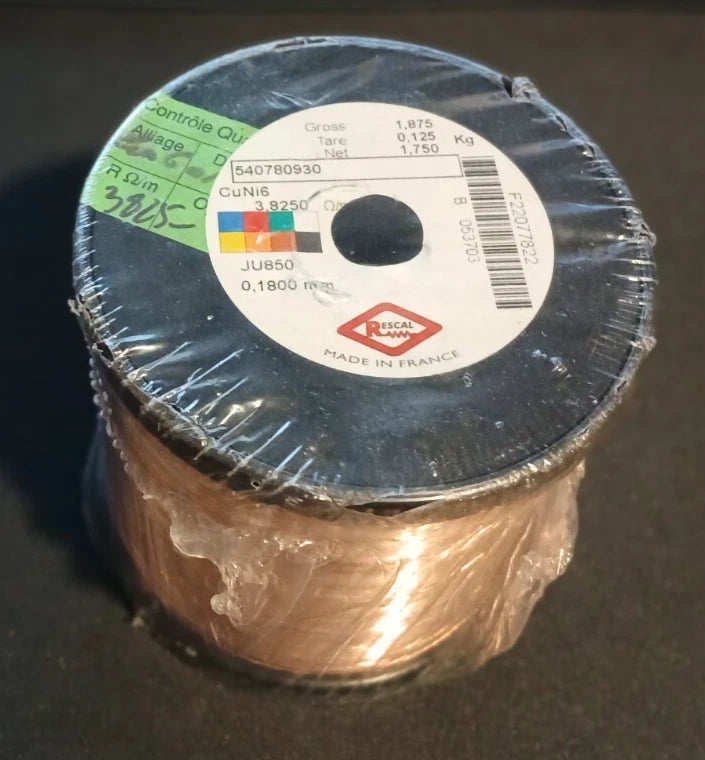 Rescal JU850 4lb Roll Of Resistance Heating Wire In Copper -540780930