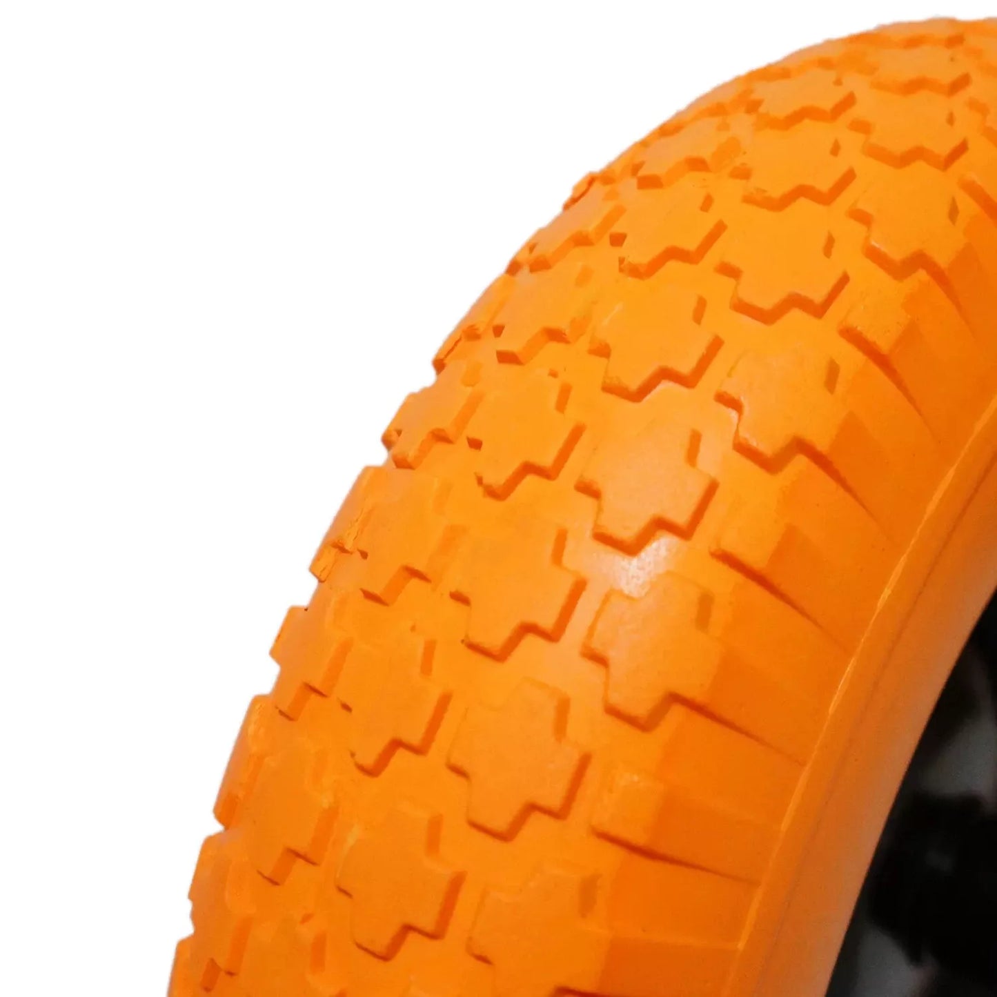 Ogracwheel 16"Flat Free Wheelbarrow Tire 4.80/4.00-8 with 3/4 & 5/8 Bearings