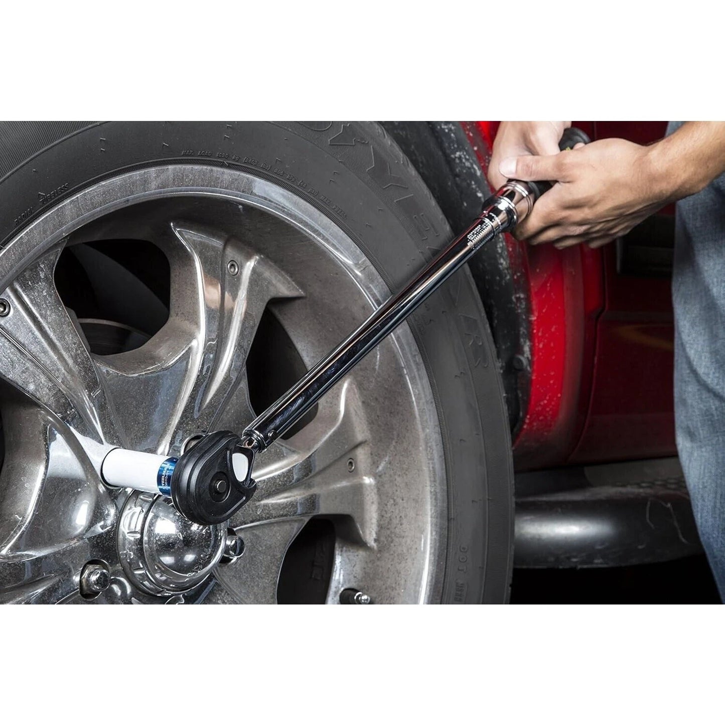 Steelman 1/2" Drive Micro Adjustable Torque Wrench 30-250 ft-lb 96218 w/ case