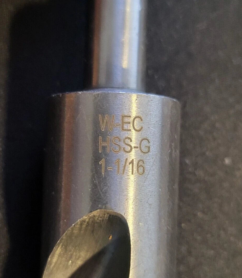 ECEF TEKNO XP HSS-G DRILL DIN338 1/2"RED.SH. 1-1/16"