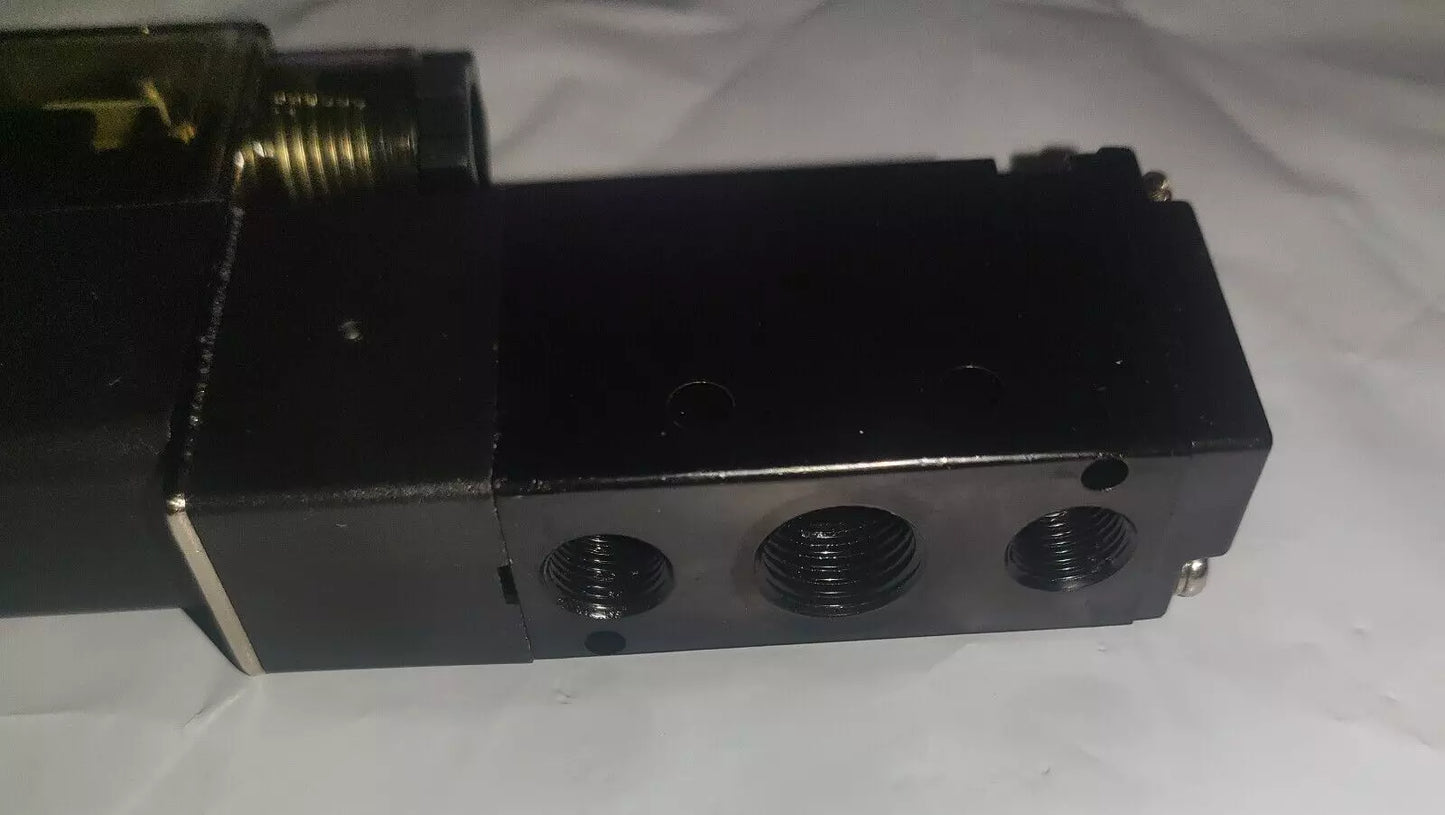Pneumatic Electric Solenoid Air Valve 4V210-08 - 24V DC - 1/4"
