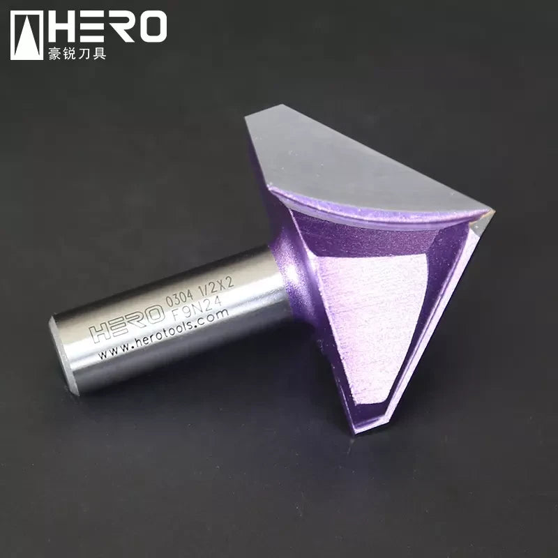 NEW HERO 45° Chamfer Router Bit - 1/2" x 1" - 0209 H0209358 E4P30 FREE SHIPPING
