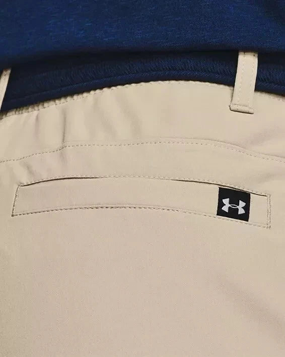 New Under Armour Men’s UA Drive Pants 1364410-289 Khaki Base - Size 38/36