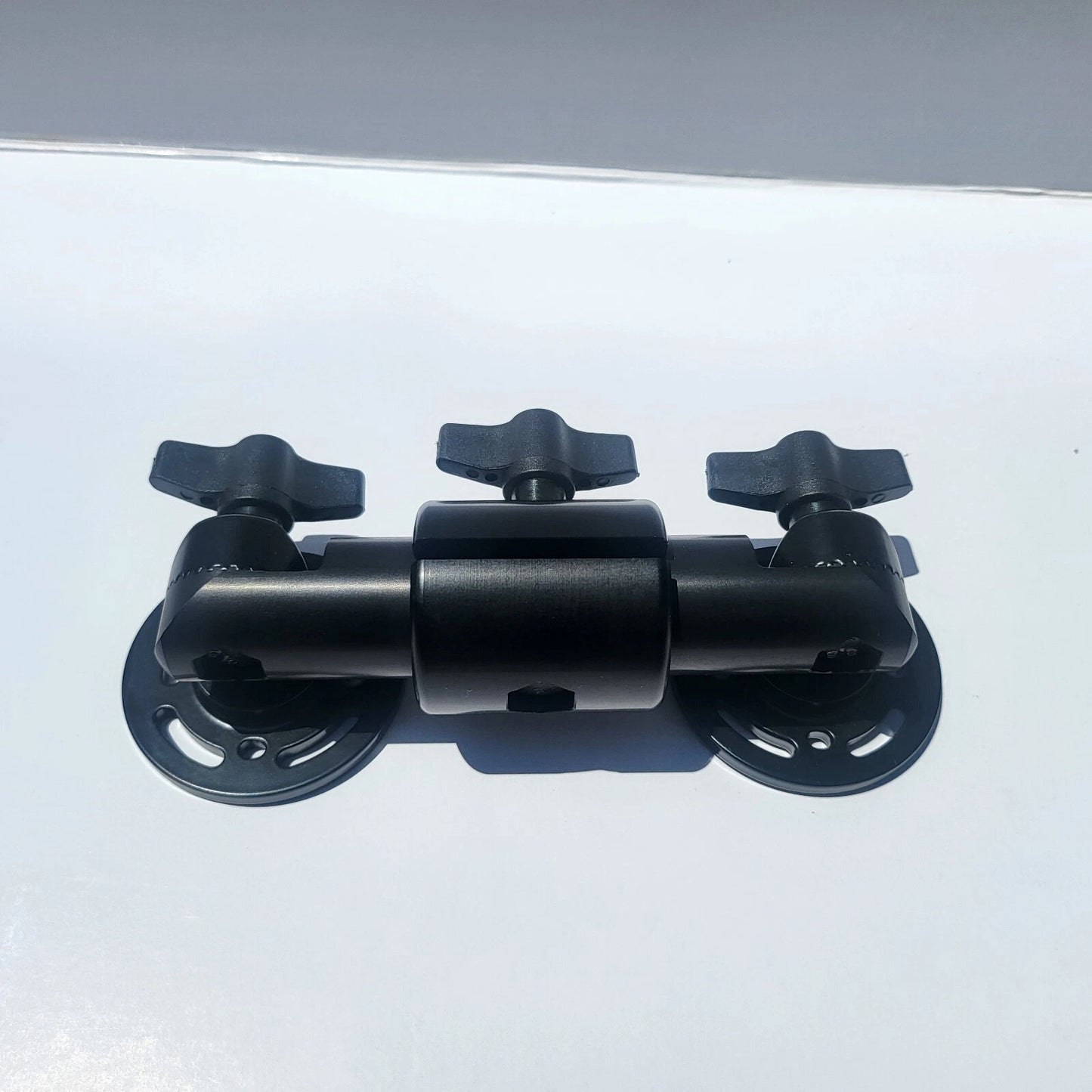Heavy Duty Swivel Mount Round Bases With 4mm Slots Wing Nuts