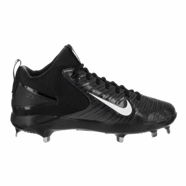 New Nike Air Trout 3 Pro Adult Mens 11 Black/White Metal Cleats 856498-010