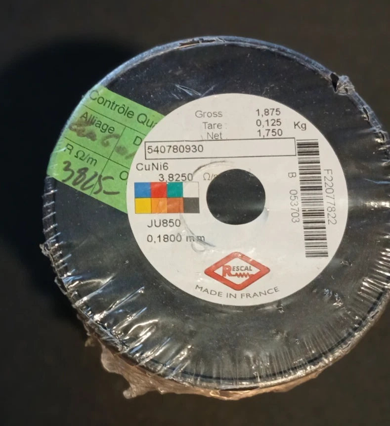 Rescal JU850 4lb Roll Of Resistance Heating Wire In Copper -540780930