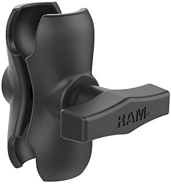 RAM Mounts Double Socket Arm RAM-201U-B Short Arm Compatible with RAM C Size 1.5" Ball Components